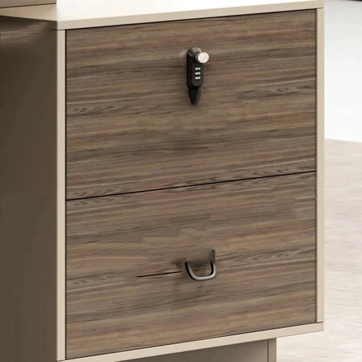Long Wooden Executive Office Desk E665598