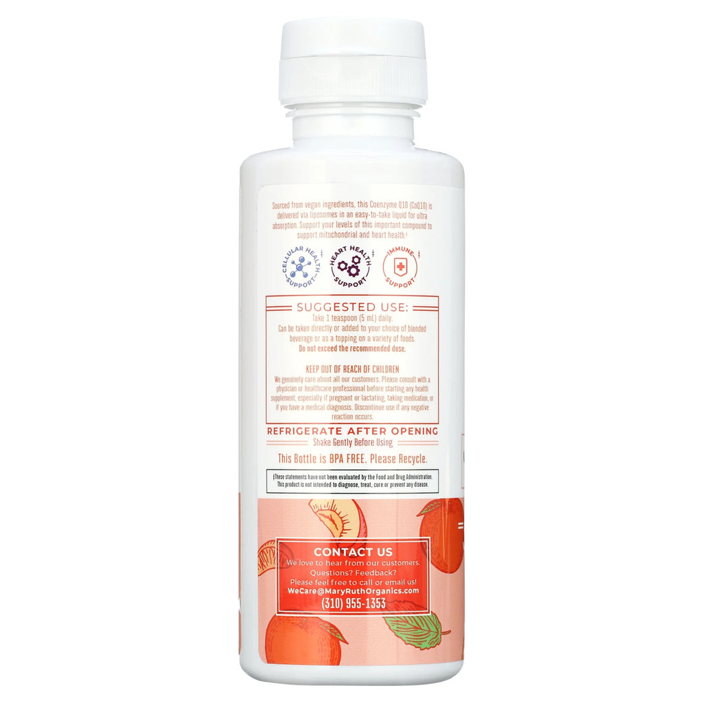 CoQ10 Liposomal Citrus Peach Flavor 7.6 fl oz B64029