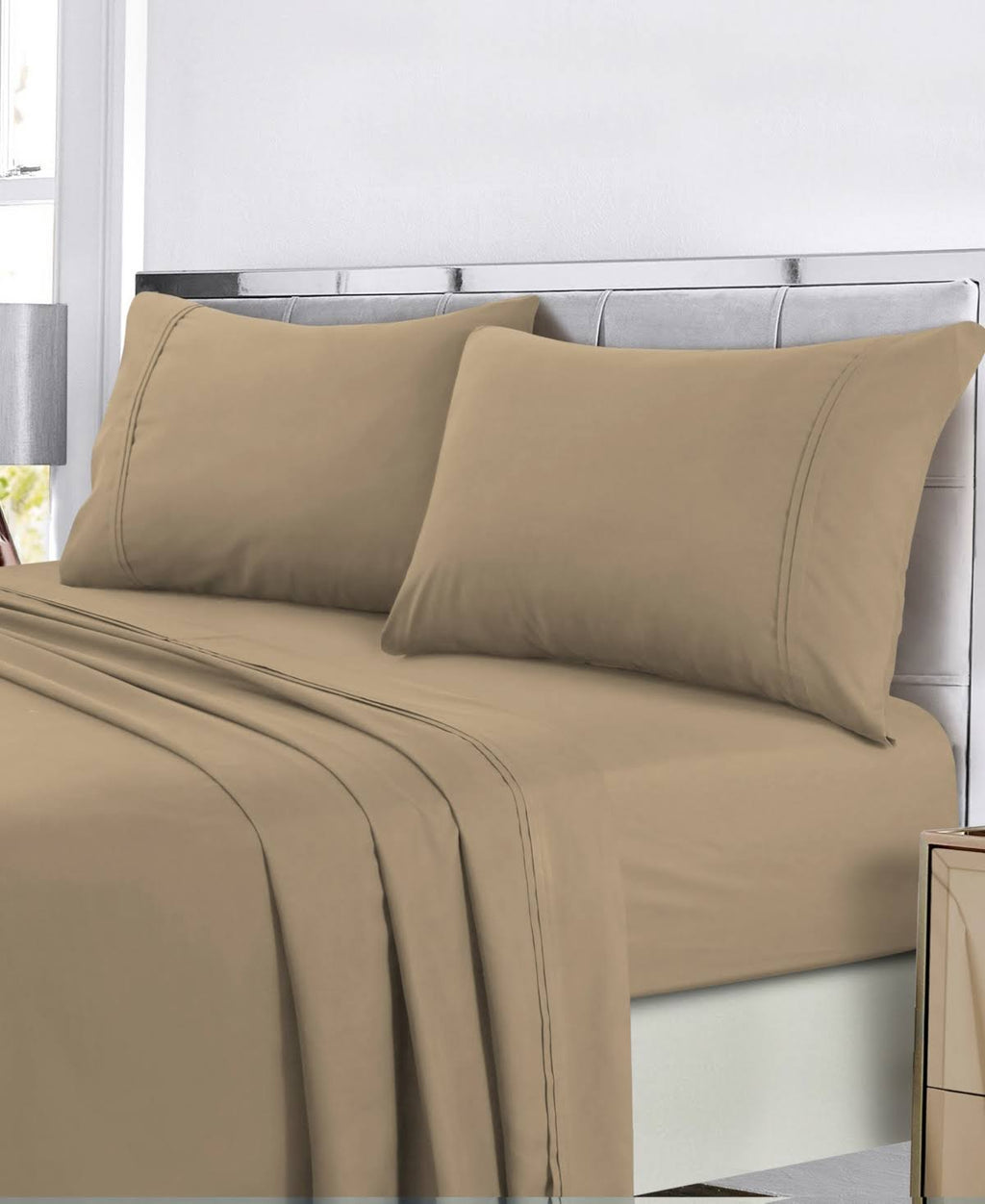 Dark Brown Super Soft Solid Sheet Set K8703