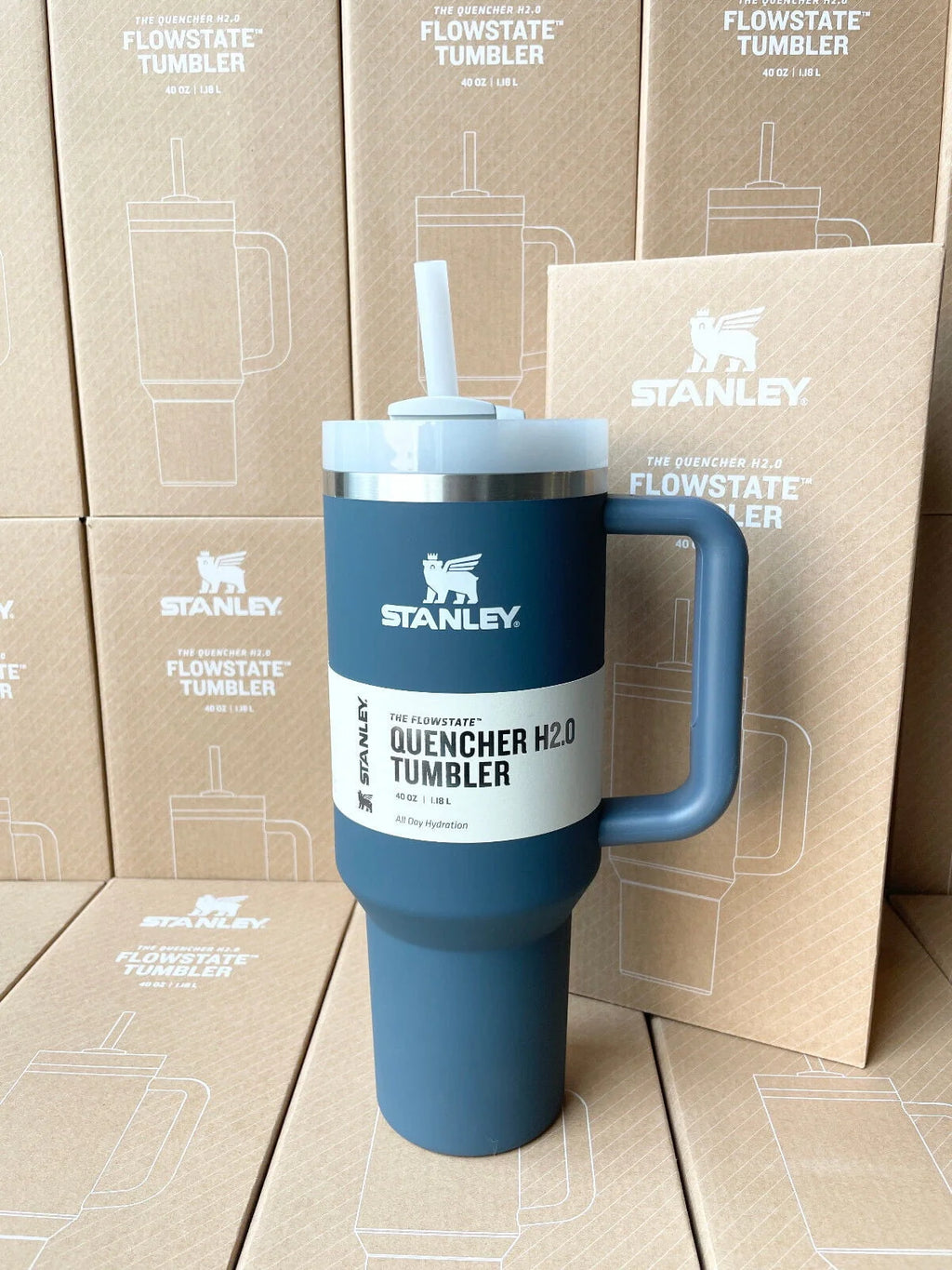 40oz Stainless Steel Tumbler Navy Blue R827850