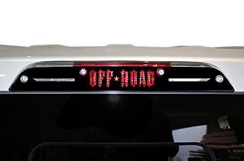 2015-2017 Third Brake Light Offroad Graphics Kit Matte Black Vinyl Decal Wrap Kit S682