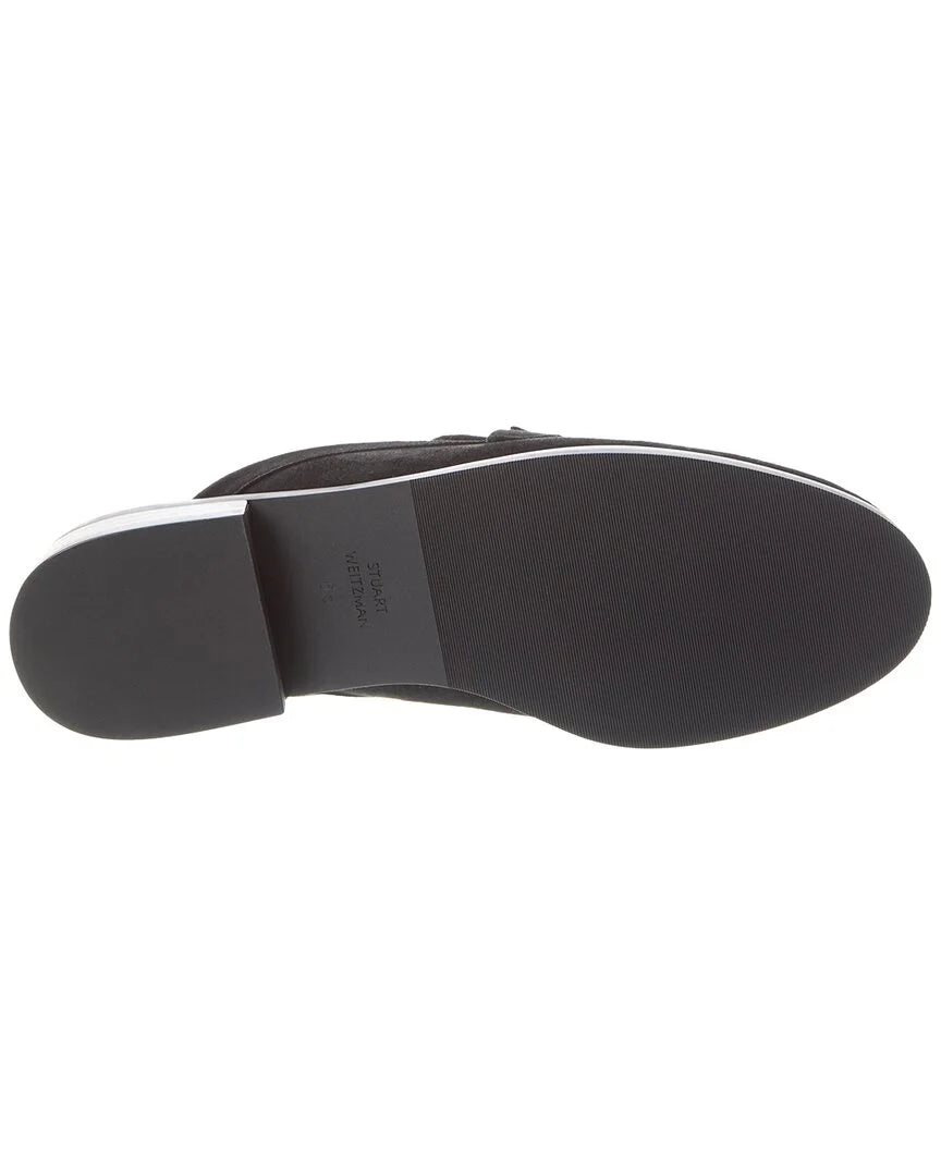 Black Suede Mule N125